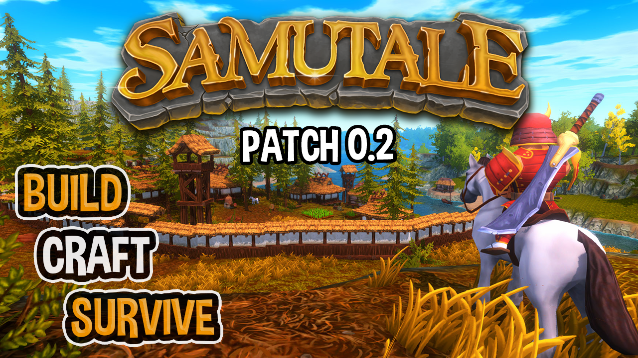 SamuTale (Sandbox Survival MMO) Patch 0.2 Teaser Trailer