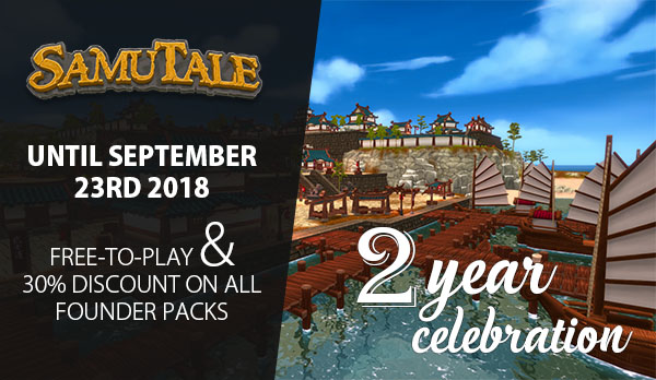 SamuTale two year celebration